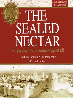 cover image of The Sealed Nectar